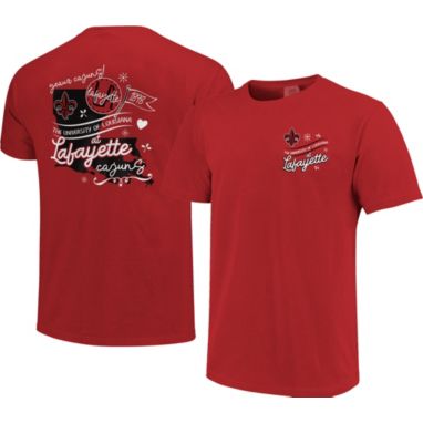 sorry, Image One Women's Louisiana-Lafayette Ragin' Cajuns Red Doodles T-Shirt is currently out of stock