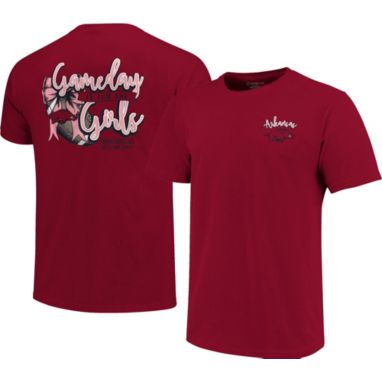 sorry, Image One Women's Arkansas Razorbacks Cardinal Gameday Bow T-Shirt is currently out of stock