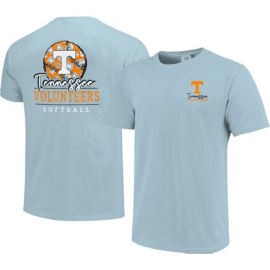 sorry, Image One Women's Tennessee Volunteers Light Blue Pattern Script Softball T-Shirt is currently out of stock