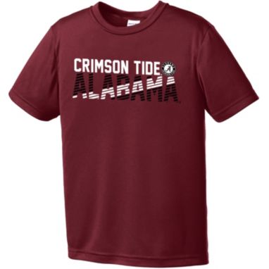 sorry, Image One Youth Alabama Crimson Tide Crimson Diagonal Competitor T-Shirt is currently out of stock