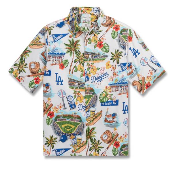 dodgers button up shirt