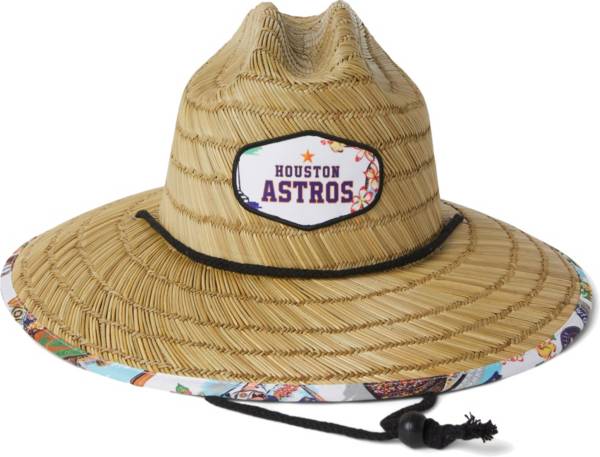 Reyn Spooner Men's Houston Astros Scenic Straw Hat