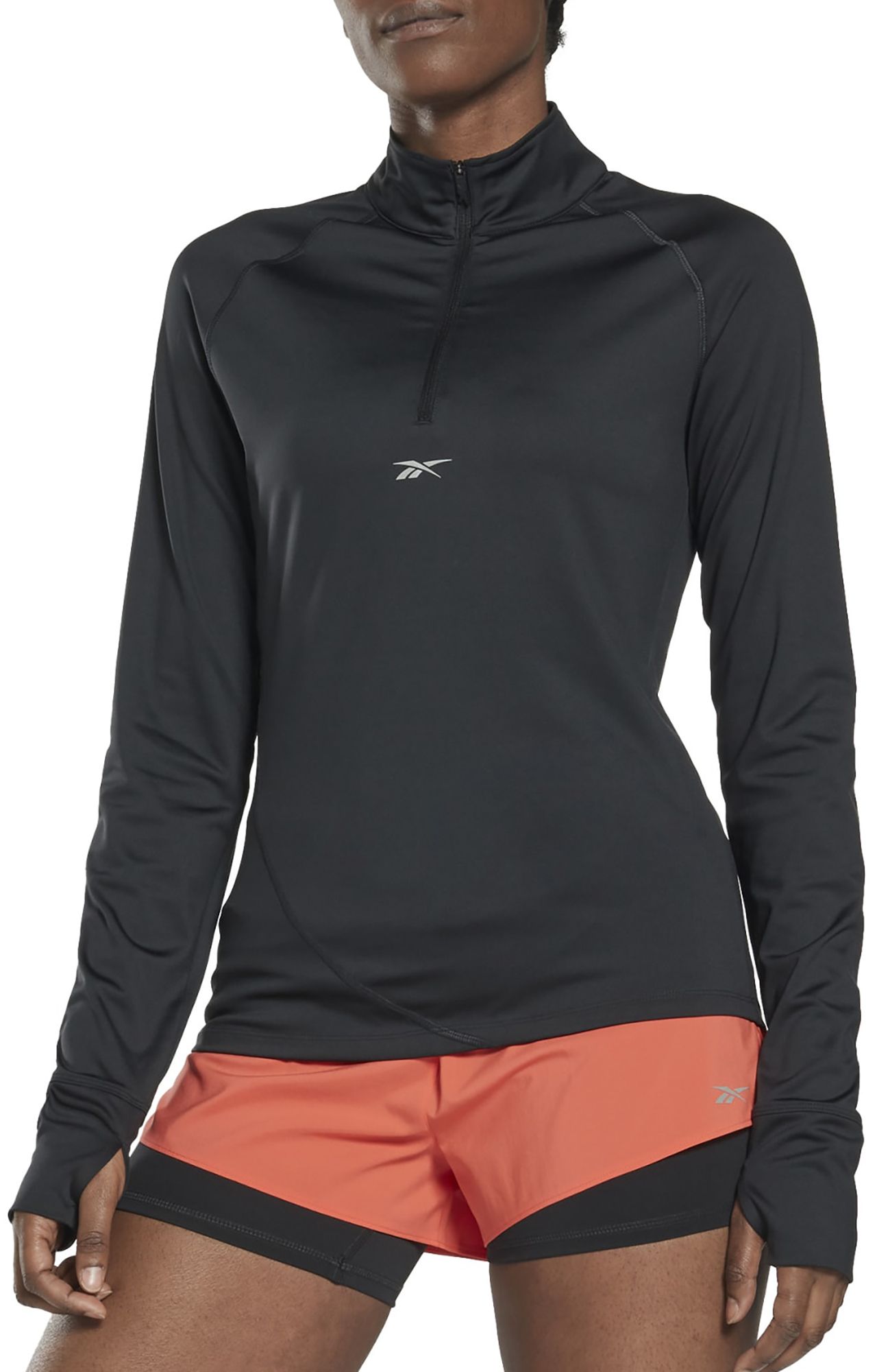 reebok quarter zip womens