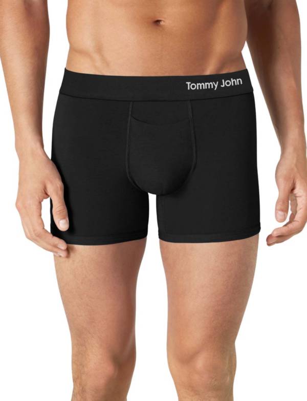  Tommy John Mens Trunk 4 Underwear - Cool Cotton Boxers