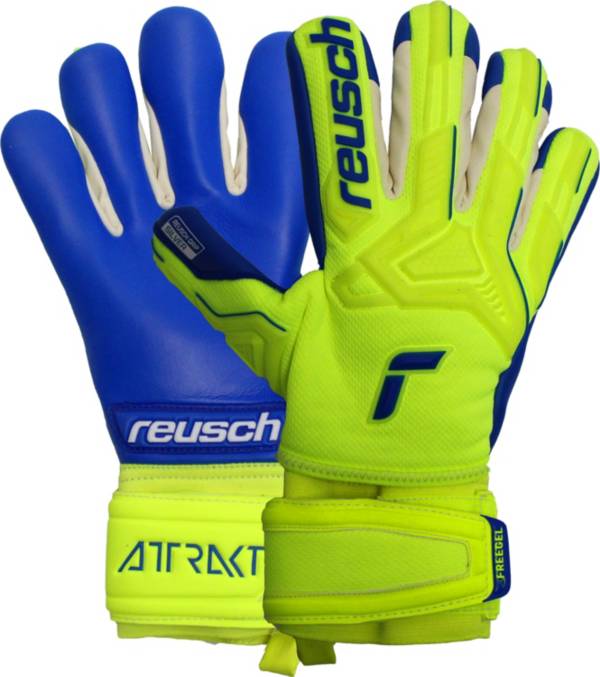 Reusch Attrakt Silver Finger Support Soccer | Dick's Sporting Goods