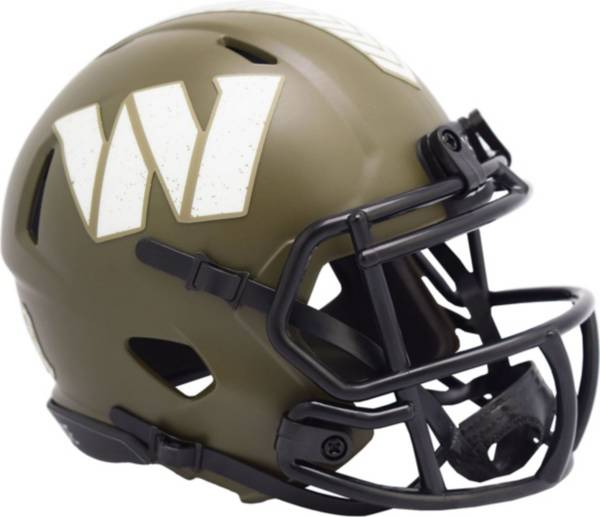 Washington Commanders Black Alternate Replica Football Helmet