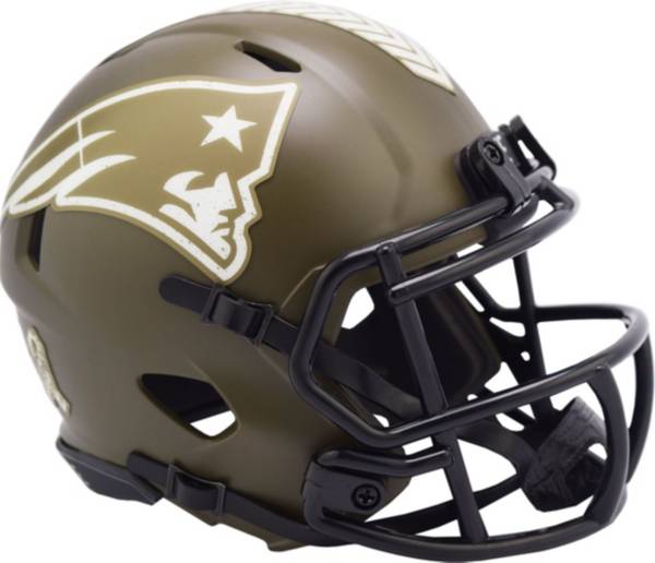 Riddell New England Patriots Salute to Service Speed Mini Helmet