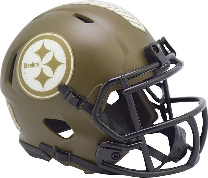 Riddell Pittsburgh Steelers Salute to Service Speed Mini Helmet