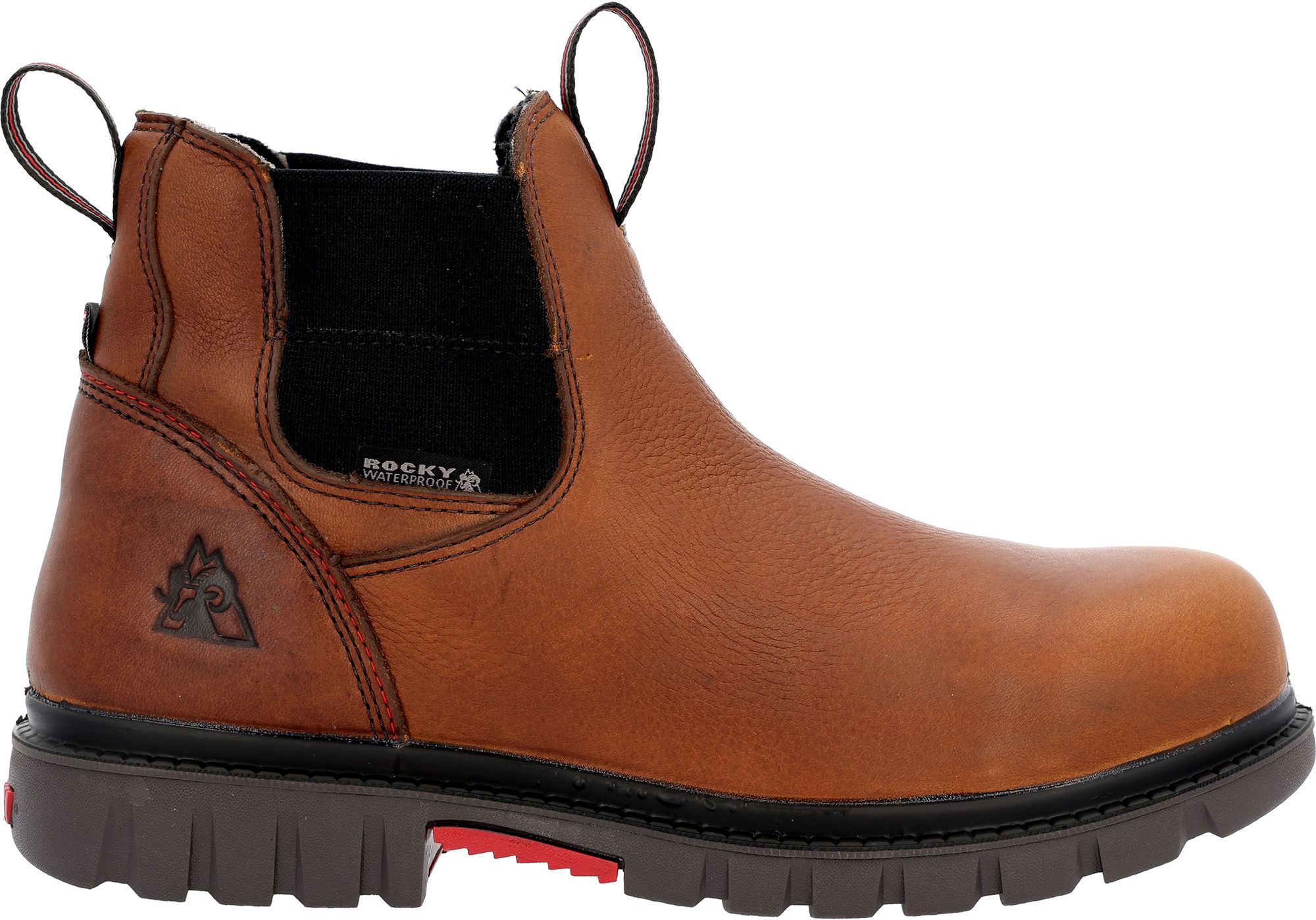 men waterproof chelsea work boot