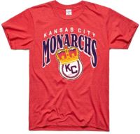 Charlie Hustle Kansas City Monarchs T-Shirt - Grey Small, Men's