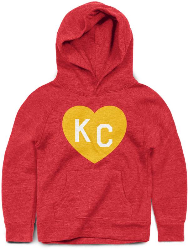 Red & Gold KC Heart Flag | Charlie Hustle