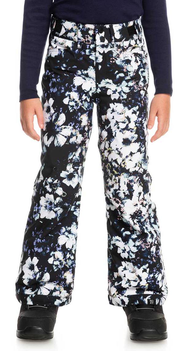 Roxy Kids' Backyard Snow Pants, Girls', Winter, Insulated