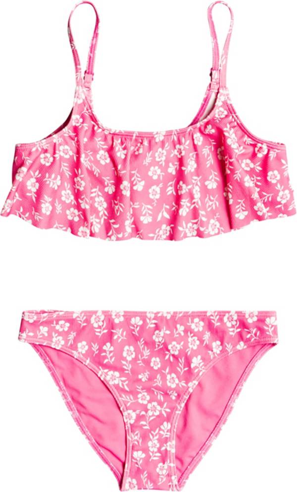 Roxy Girls' Splendid Dream Flutter Two Piece Swim Set | Publiclands