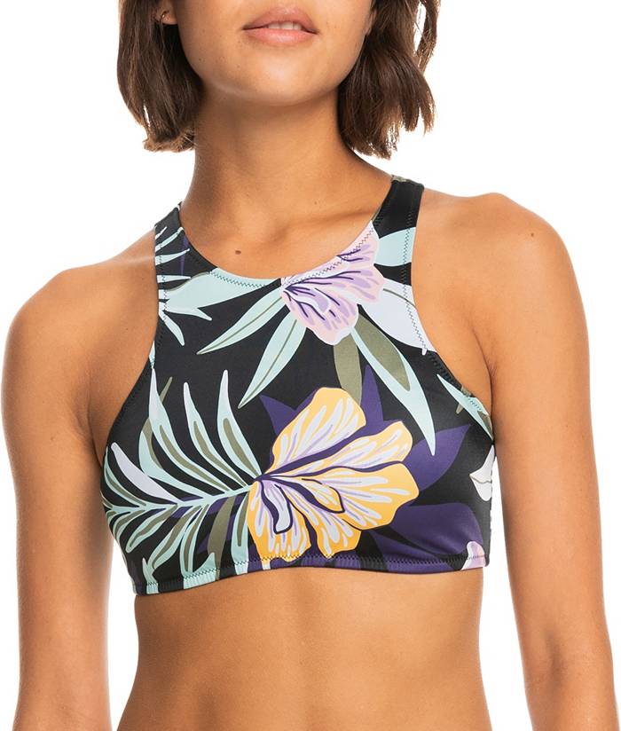 Kiezelsteen Verbieden bedriegen Roxy Women's Active Printed Swim Crop Top | Dick's Sporting Goods