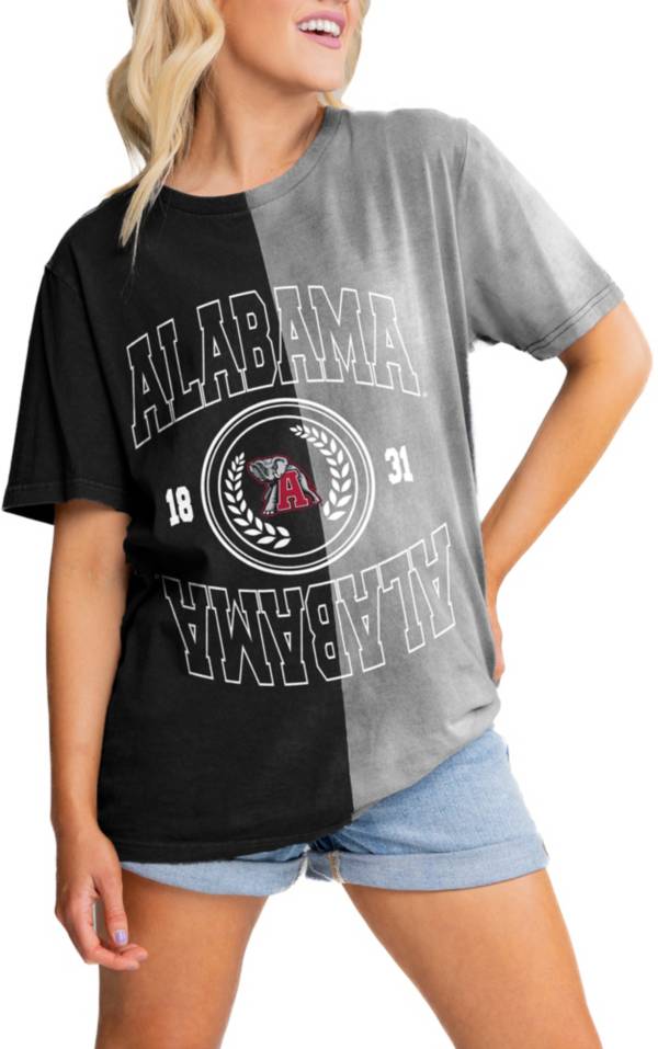 Gameday Couture Women's Alabama Crimson Tide Black Bleached T-Shirt product image