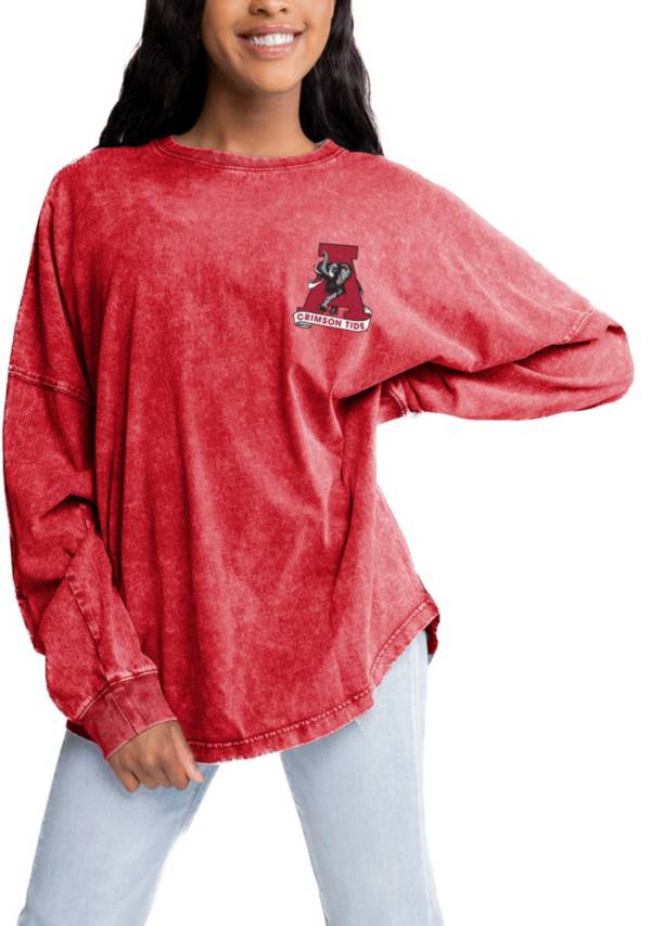 Gameday Couture Women's Alabama Crimson Tide Crimson Acid Wash Longsleeve T-Shirt product image