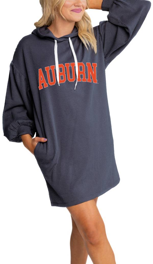 WEAR by Erin Andrews Women's Auburn Tigers Grey Raglan Short