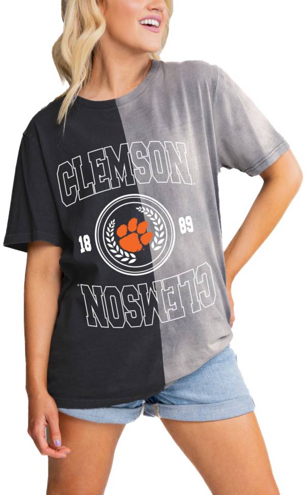 Gameday Couture Women's Clemson Tigers Charcoal Bleached T-Shirt product image