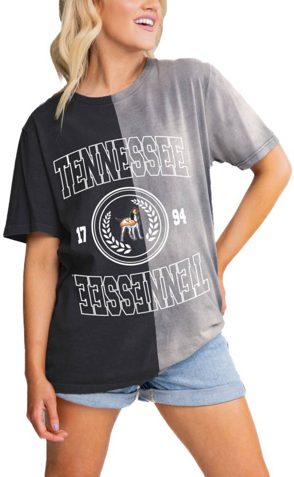 Gameday Couture Women's Tennessee Volunteers Charcoal Bleached T-Shirt product image