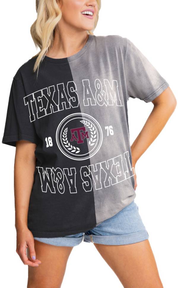 Gameday Couture Women's Texas A&M Aggies Charcoal Bleached T-Shirt product image