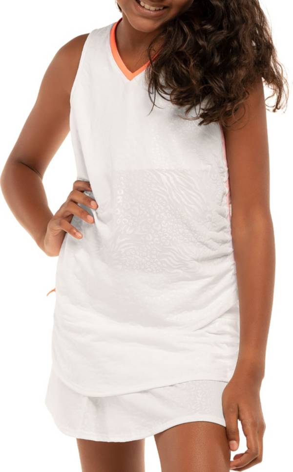 Lucky In Love Girls' Fun and Wild Ruche Tennis Tank Top product image
