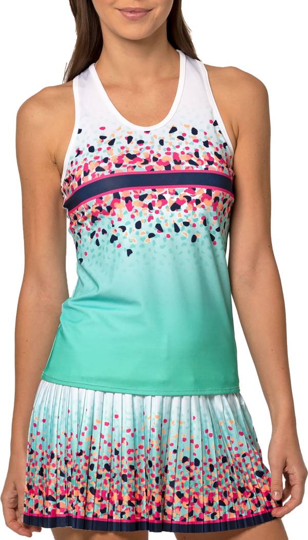 Lucky In Love Women's Leopard Ombre Tank Top product image