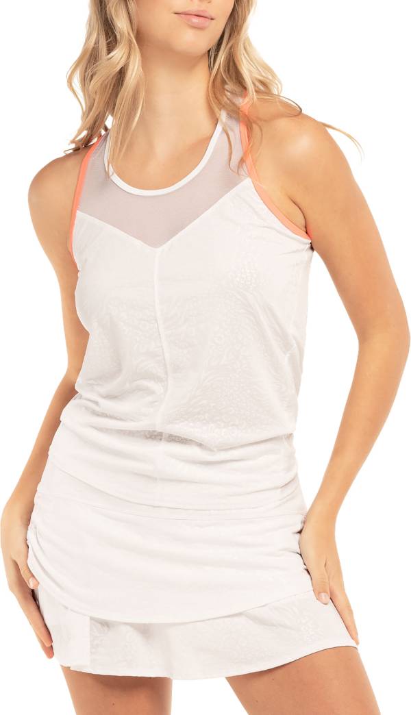Lucky In Love Women's Wet and Wild Tennis Tank Top product image