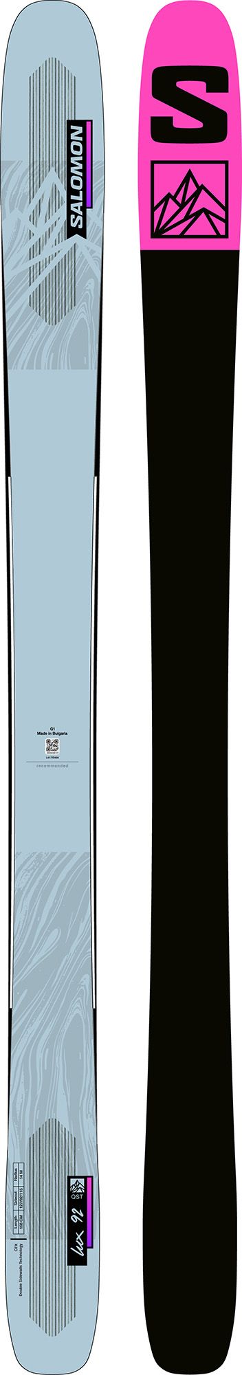 Salomon Women's QST Lux 92 All-Mountain Skis 2023 product image