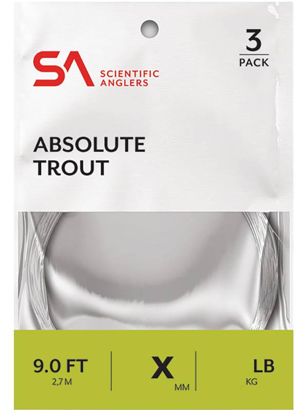Scientific Anglers Absolute Trout Leaders - 3 Pack product image
