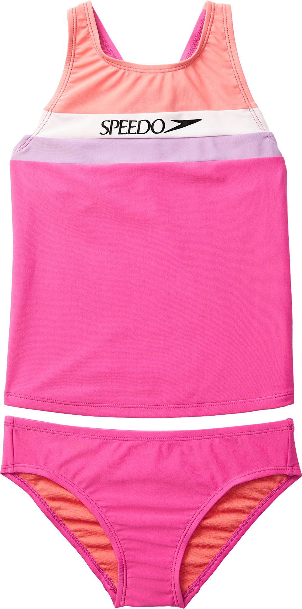 Speedo Girls' Horizontal Splice Tankini Set product image