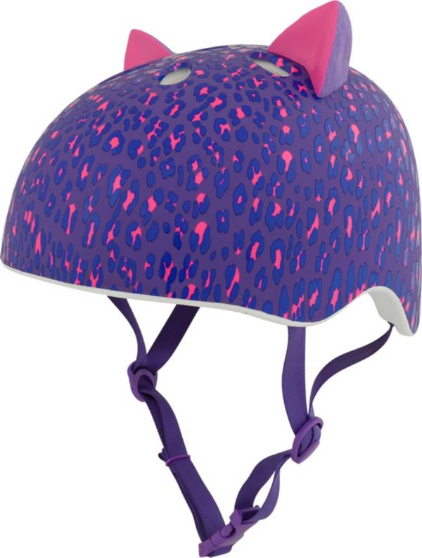 Krash Youth Leopard Kitty Fit System Bike Helmet Dick s Sporting