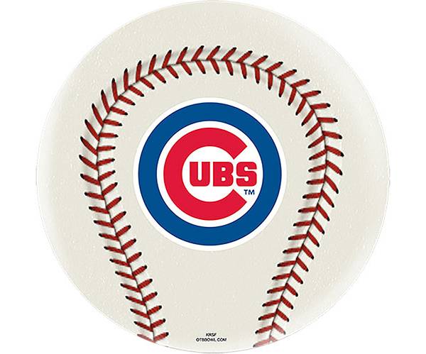 Strikforce Chicago Cubs On Fire Undrilled Bowling Ball product image