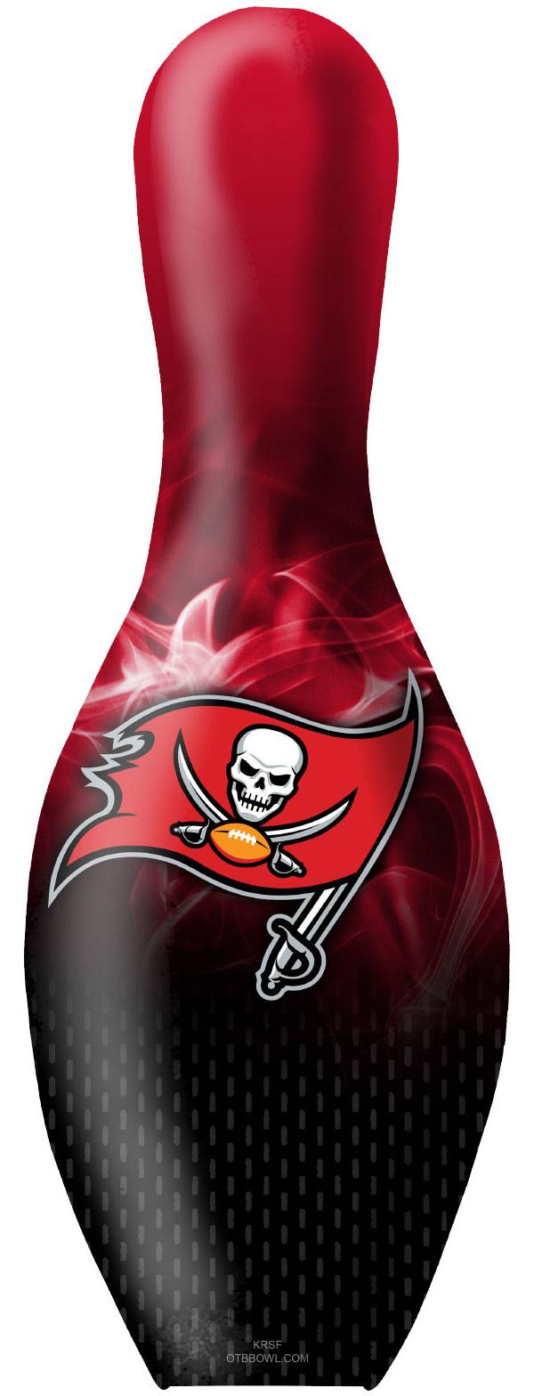 Tampa Bay Buccaneers NFL On Fire Bowling Pin