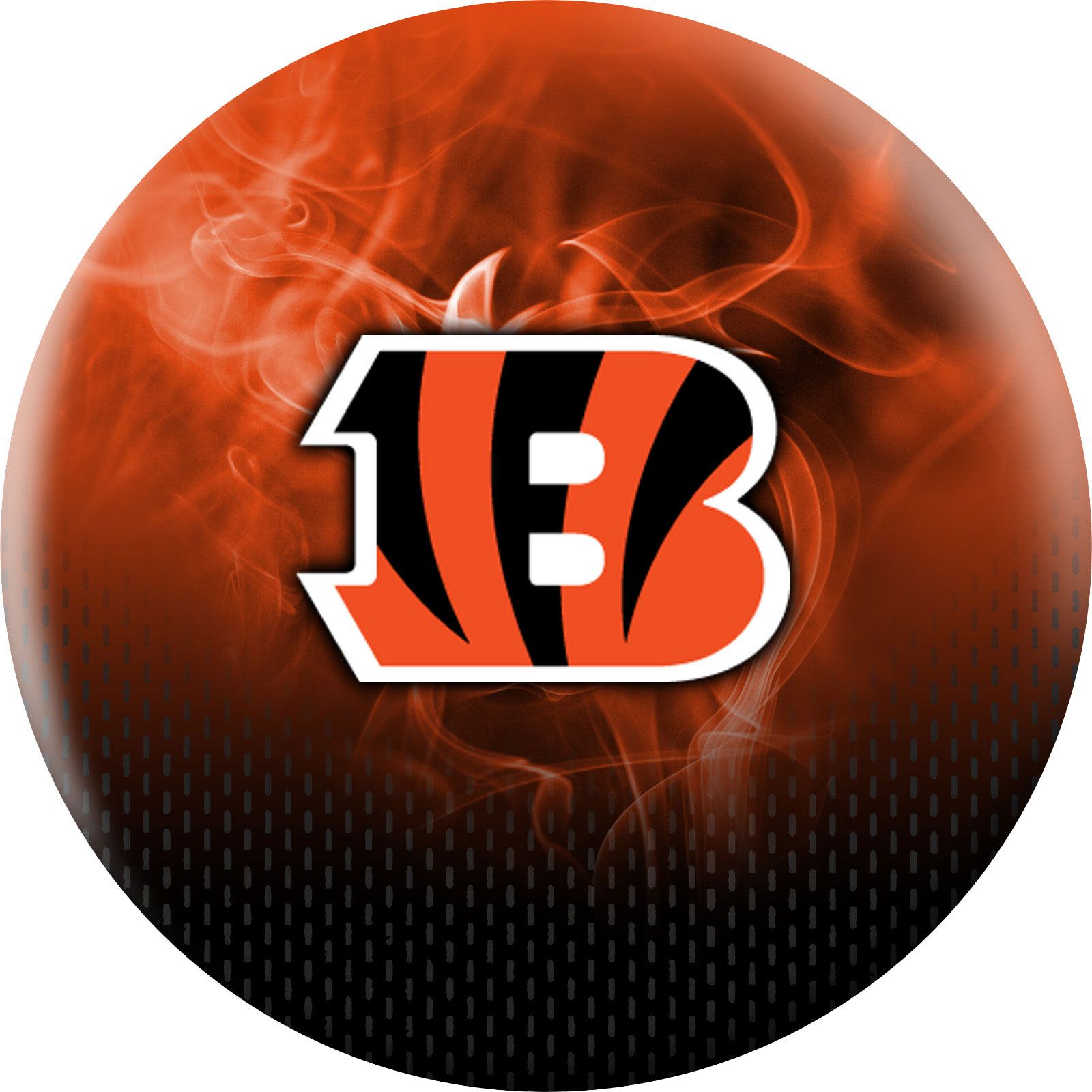 Strikeforce Cincinnati Bengals On Fire Undrilled Bowling Ball product image