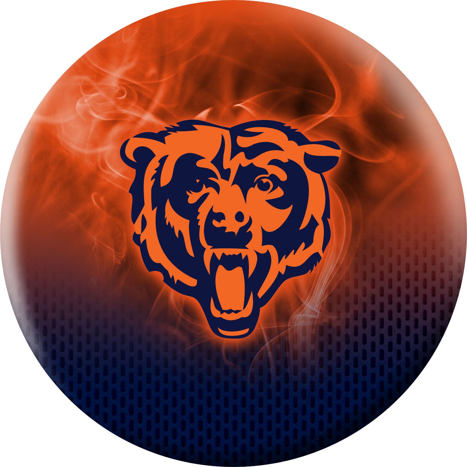 Strikeforce Chicago Bears On Fire Undrilled Bowling Ball product image