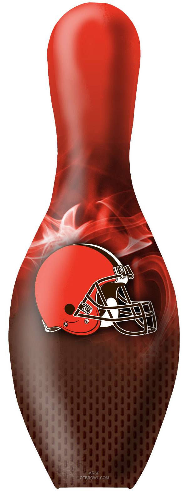 Strikeforce Cleveland Browns On Fire Bowling Pin product image