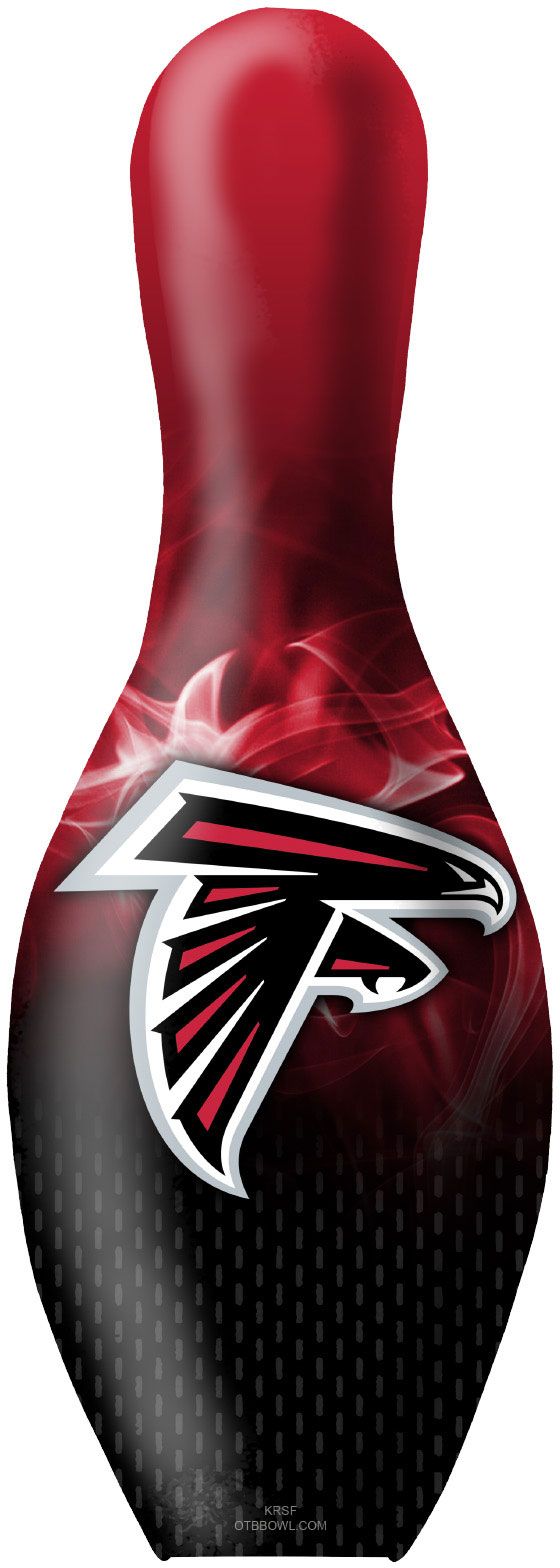 Strikeforce Atlanta Falcons On Fire Bowling Pin product image