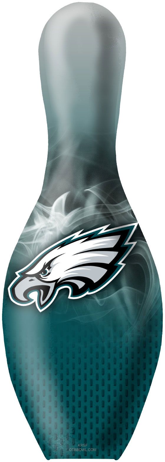 Strikeforce Philadelphia Eagles On Fire Bowling Pin product image