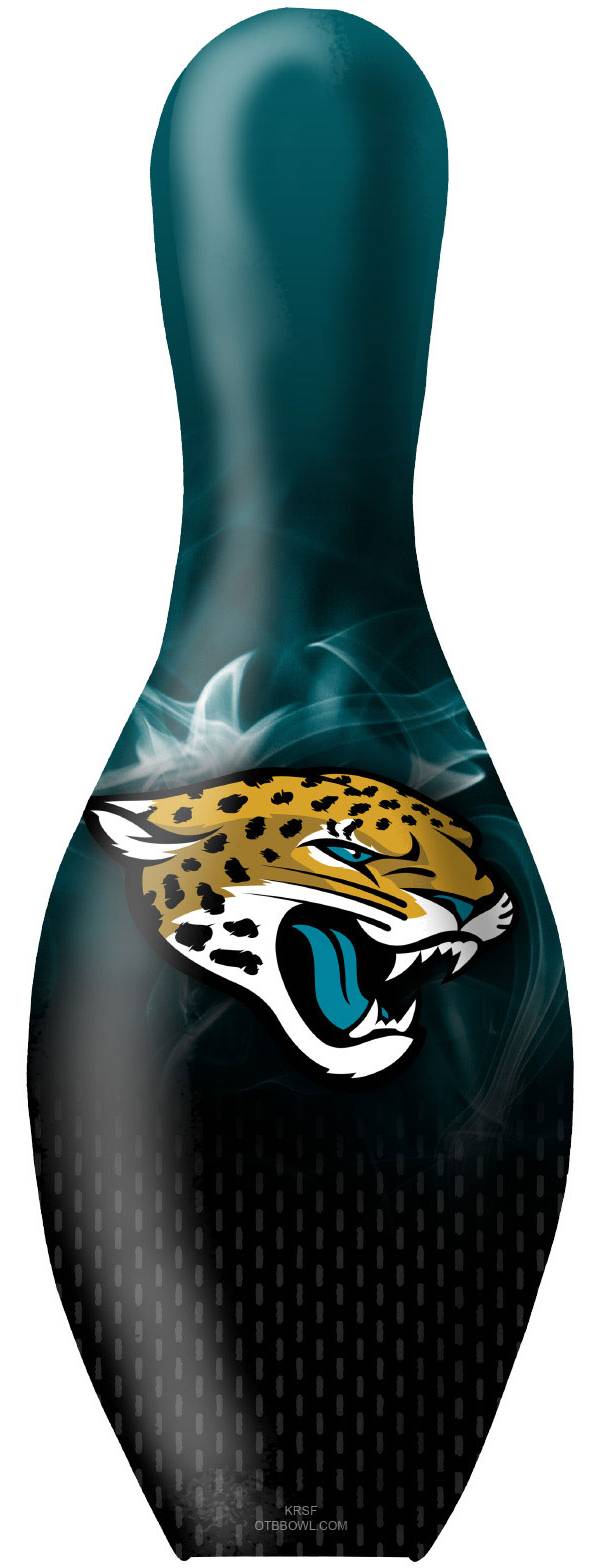 Strikeforce Jacksonville Jaguars On Fire Bowling Pin product image