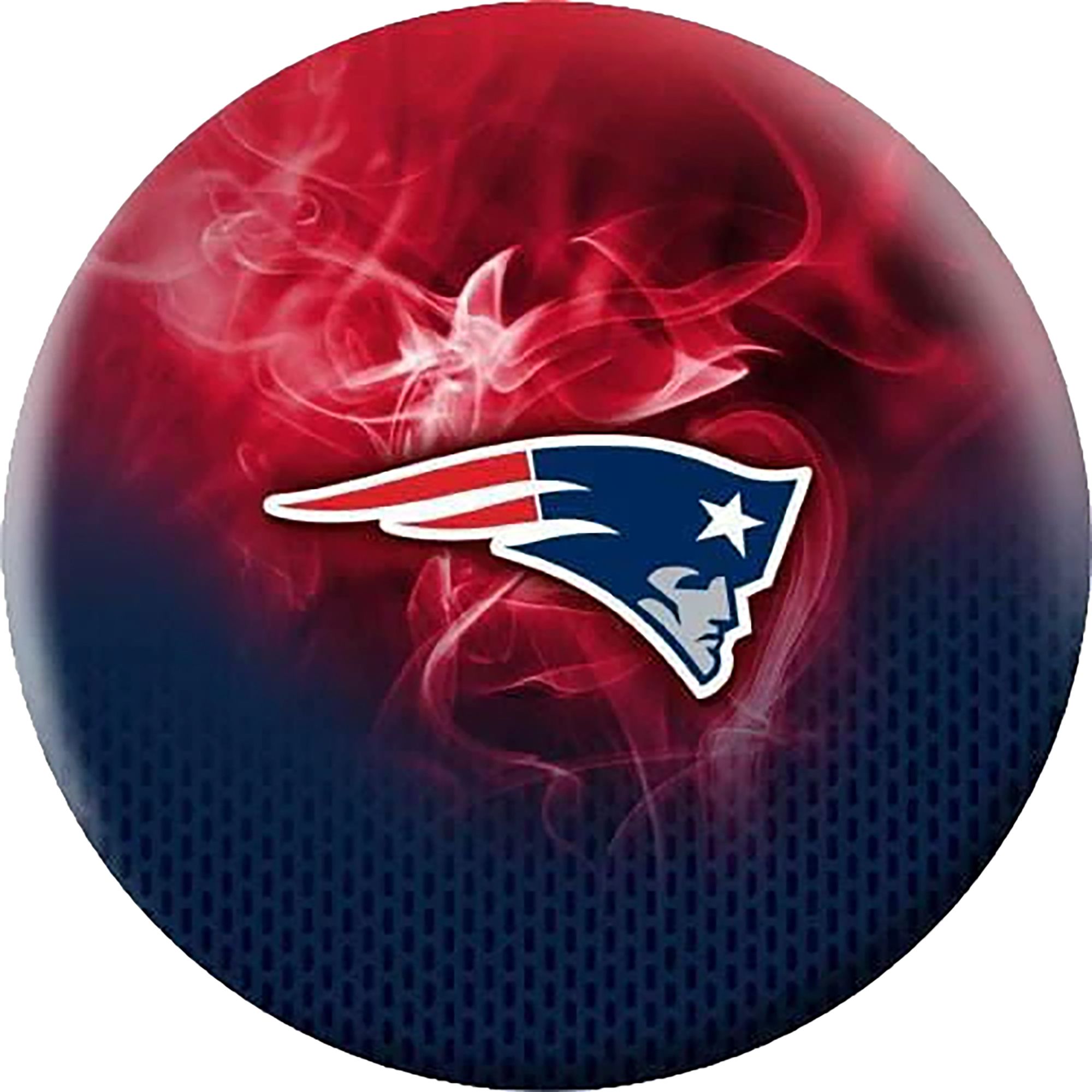 Strikeforce New England Patriots On Fire Undrilled Bowling Ball product image