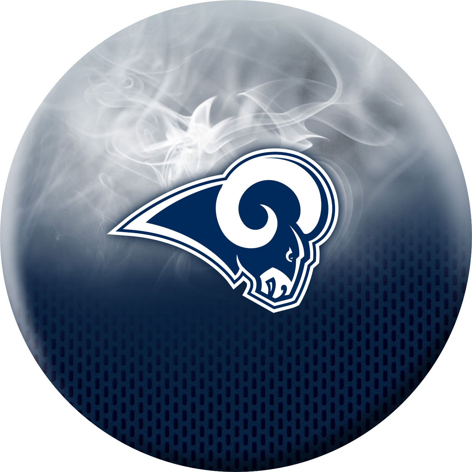Strikeforce Los Angeles Rams On Fire Undrilled Bowling Ball product image