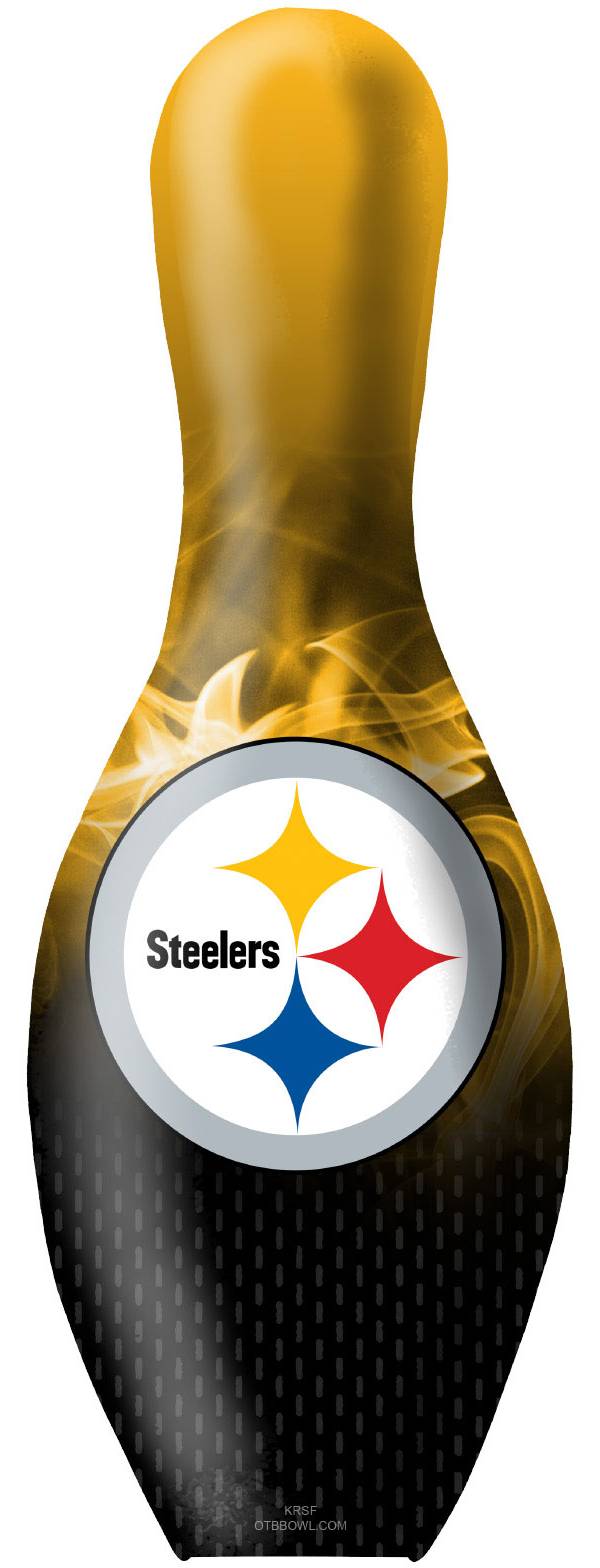Strikeforce Pittsburgh Steelers On Fire Bowling Pin product image