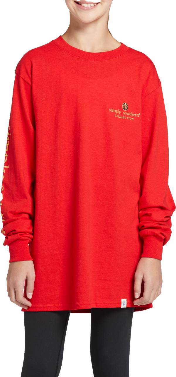 Simply Southern Girls' Long Sleeve Bright Shirt product image