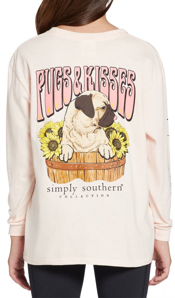 Simply Southern Girls' Pugs & Kisses T-Shirt product image