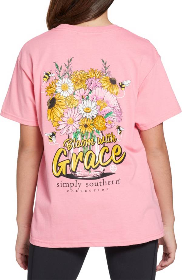 Simply Southern Girl's Bloom With Grace T-Shirt product image