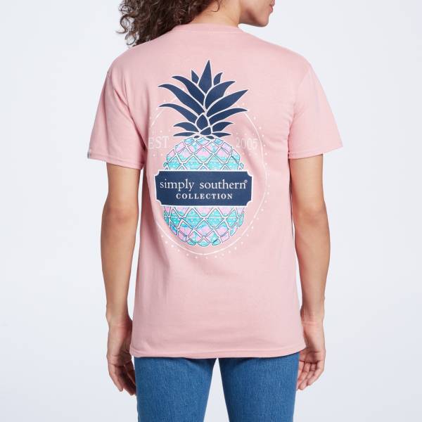 Simply Southern Women's Hibipines Short Sleeve Graphic T-Shirt product image