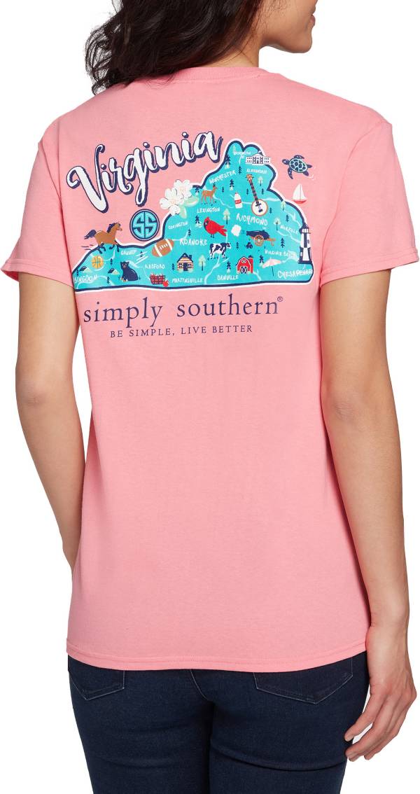 Simply Southern Women's State South Carolina Short Sleeve Graphic T-Shirt product image