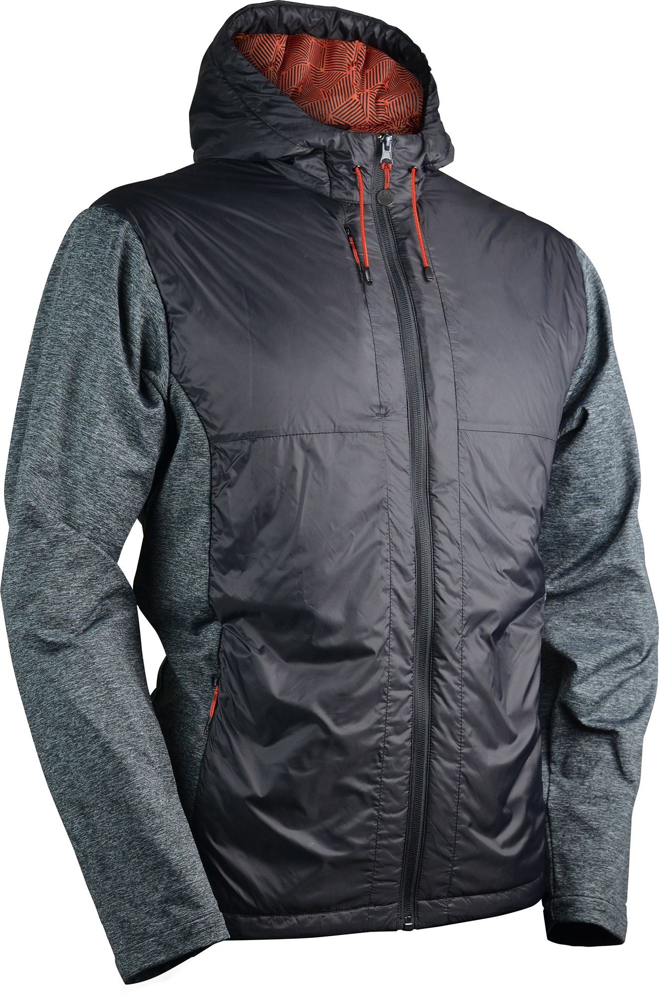 sun mountain men's hybrid full zip golf jacket