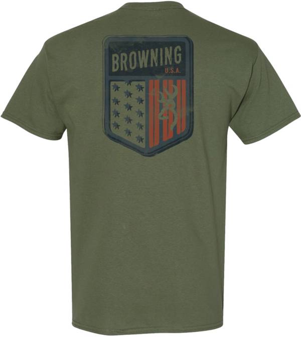 Browning Men's Badge Flag Graphic T-Shirt product image