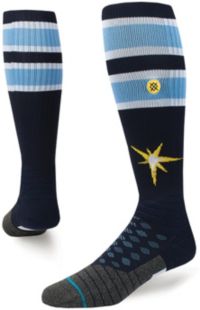 Pro Compression MLB Compression Socks, Tampa Bay Rays - Classic Stripe, S/M